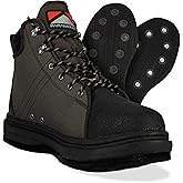 Paramount Outdoors Stonefly Cleated and Felt Sole Wading Shoe Fly Fishing Boot for Men