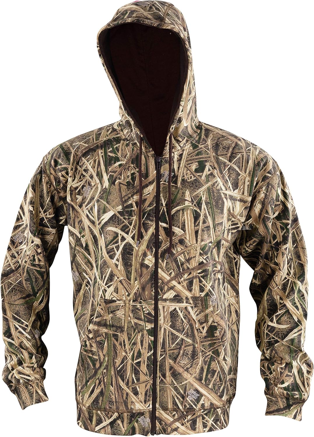 camo zippered hoodie