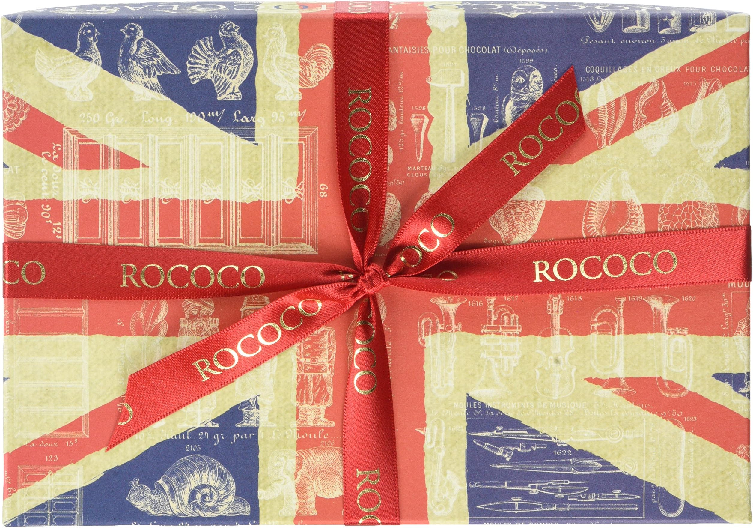 Rococo Chocolates Large Union Jack Selection Box 240 g