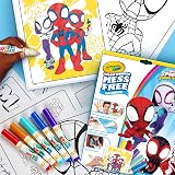 CRAYOLA Color Wonder Marvel Spidey and His Amazing Friends Mess-Free Colouring view 3