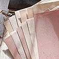 13 Sheets Textured Scrapbook Paper Assorted Set - Mixed Special Craft Paper for Scrapbooking Junk Journaling Supplies Bullet Journal Planner Collage Card Embellishment 5.8x8.3 Inch A5 (Cherry Blossom)