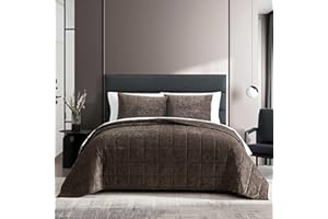 Vera Wang - Queen Quilt Set, Soft Lightweight Bedding with Matching Sham(s), Super Soft and Cozy Home Decor, Oeko-Tex Certifi