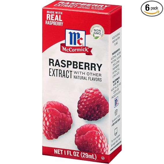 Mccormick extract - Raspberry with other Natural flavors (052100665856)