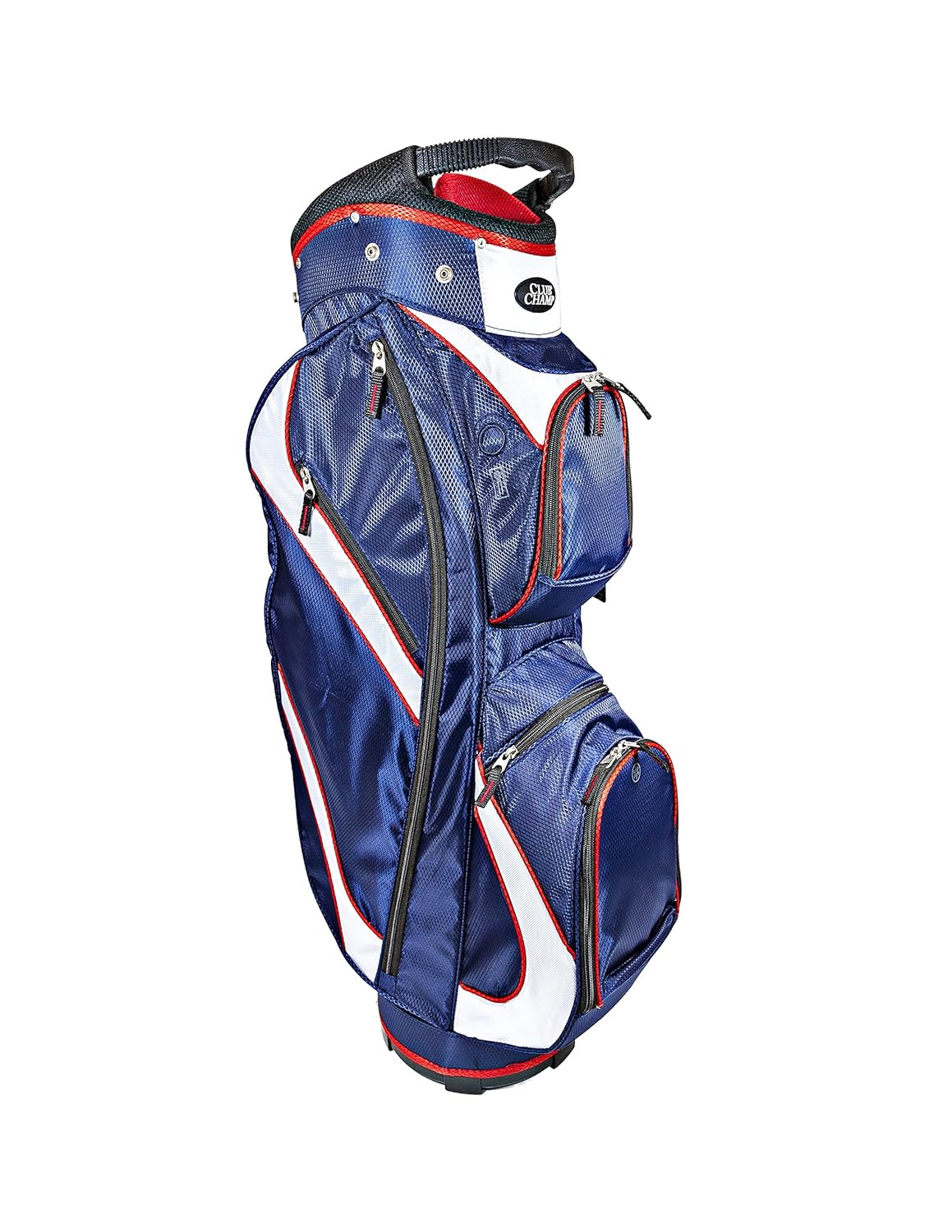 Club Champ Deluxe Cart Golf Bag, Red/White/Blue, Cart Bags Amazon Canada