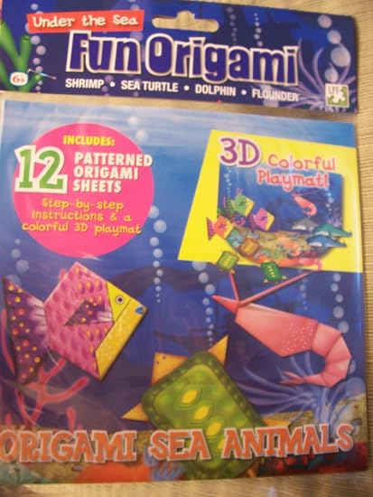 Amazoncom Fun Origami Under The Sea Origami Sea Animals - 