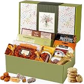 Broadway Basketeers Sympathy Gift Box &amp; Condolence Care Package | Bereavement care package with assorted snacks for loss of a loved one, funeral, memorial, or condolences. Kosher shiva.
