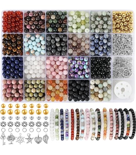 Large Lot 2300ctw Assorted Snowflake Gemstone Mix Loose Gems For Jewelry Making - View #4