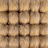 SIQUK 20 Pieces Faux Fur Pom Pom DIY Faux Fox Fur Fluffy Pom Pom with Elastic Loop for Hats Scarves Gloves Bags Accessories