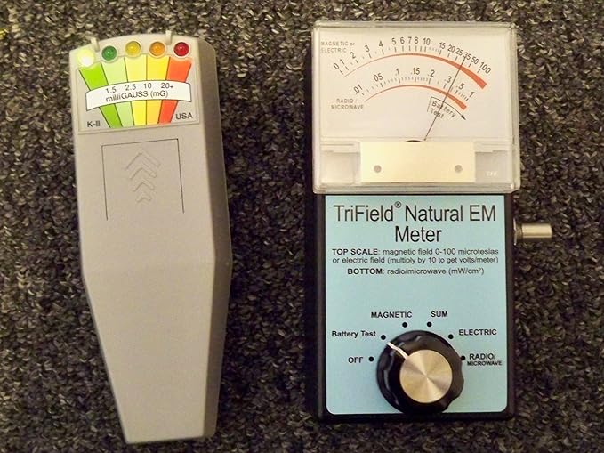 K2 KII EMF Meter and Trifield Natural Em Meter Pipe Fittings