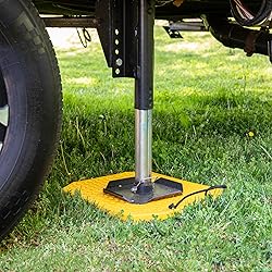 Camco Extra Large Stabilizer Jack Pads - Helps Stop
