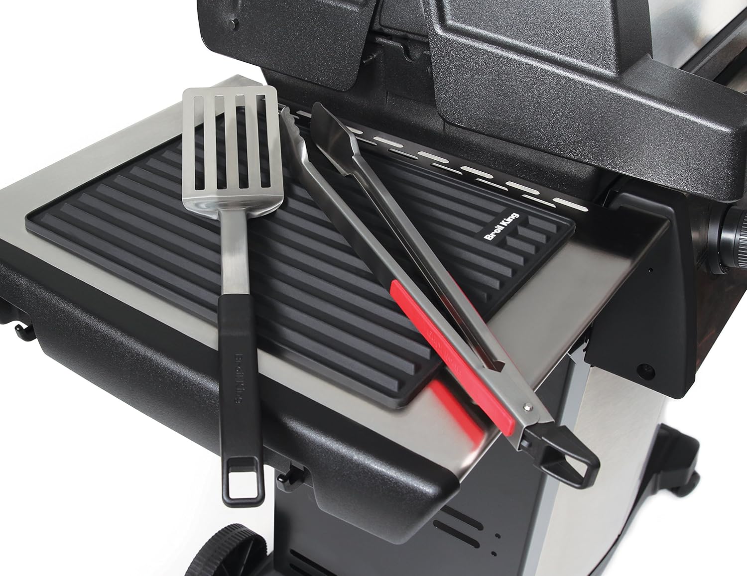 Broil King 60009 Silicone Side Shelf Mat, Black : Garden & Outdoor