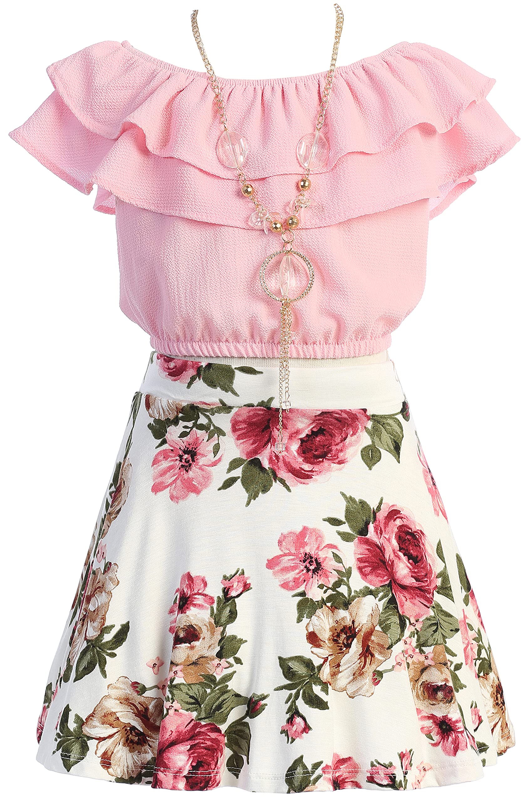 Flower Girl Skirt Sets for Girl 