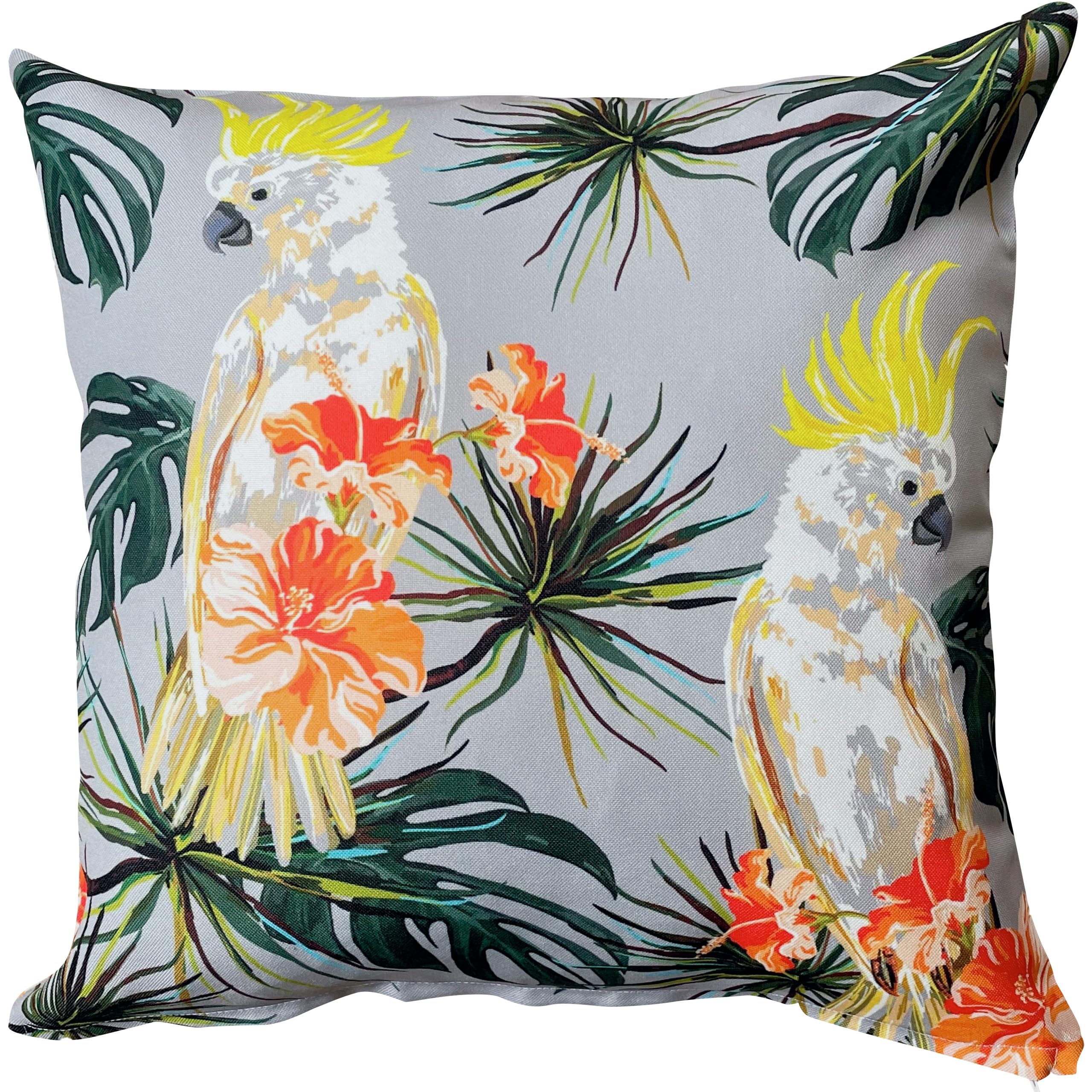 Ragged Rose Showerproof Garden Cushion Covers - 44 cm x 44 cm Printed Sofa & Outdoor Seat Cushion Covers for Garden & Patio - Non-Fading & Reversible