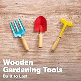 Toyrific Little Roots 3 Piece Kids Garden Tool Set Trowel Fork Rake ages 3+ view 6