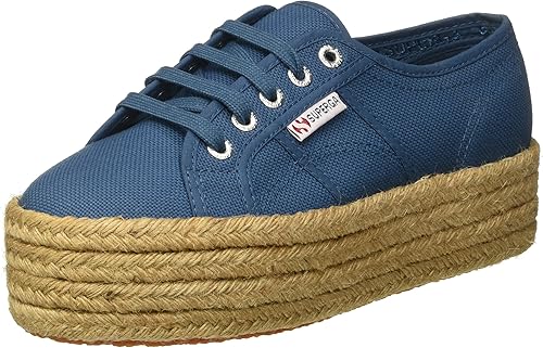 superga blu con zeppa