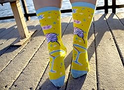TrendWell Men's Vodka Made Me Do It Socks Funny