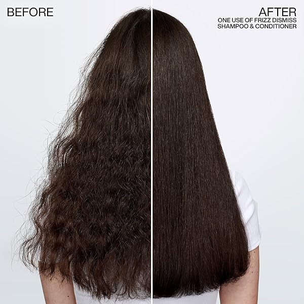 REDKEN FRIZZ DISMISS MASK, INTENSE SMOOTHING TREATMENT FOR UNRULY HAIR – ULTRA HYDRATING SMOOTHING HAIR MASK, HYDRATES, SMOOTHS AND TAMES FRIZZ