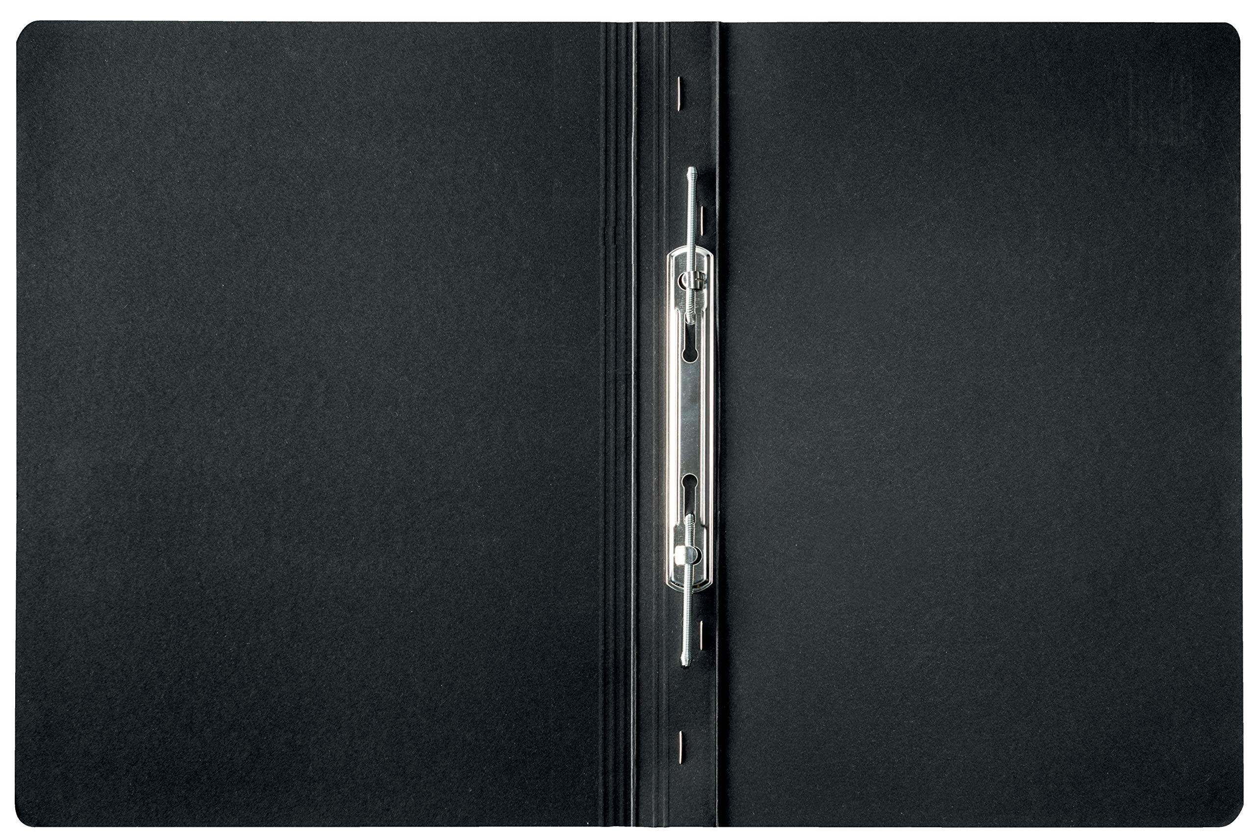 Leitz A4 Card Spiral Clip File, 250 Sheet Capacity, 100% Recyclable, Eco Friendly, Recycle Range, 39050095, Black