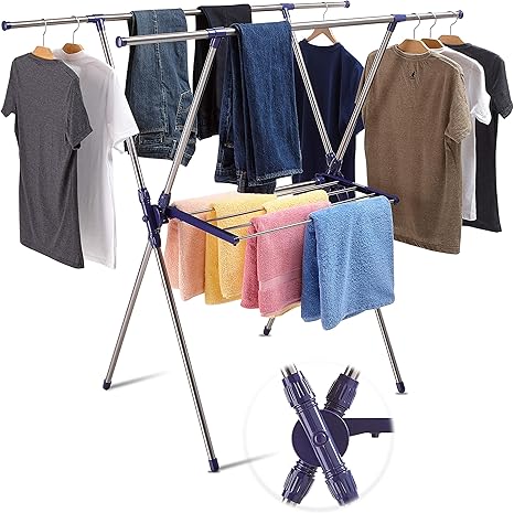 heavy duty outdoor clothes drying rack