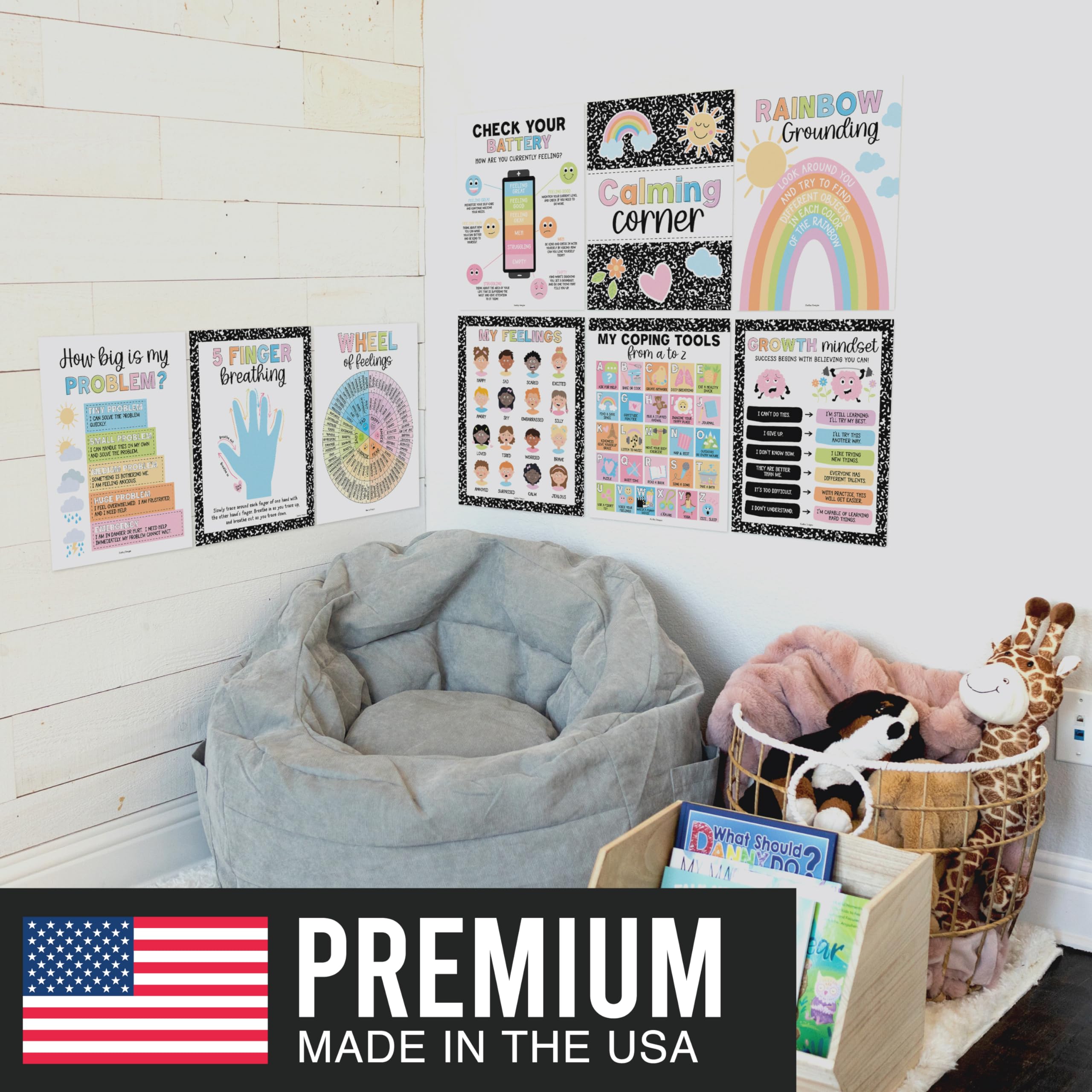 Mua Hadley Designs 9 Calming Corner Posters For Classroom Must Haves ...