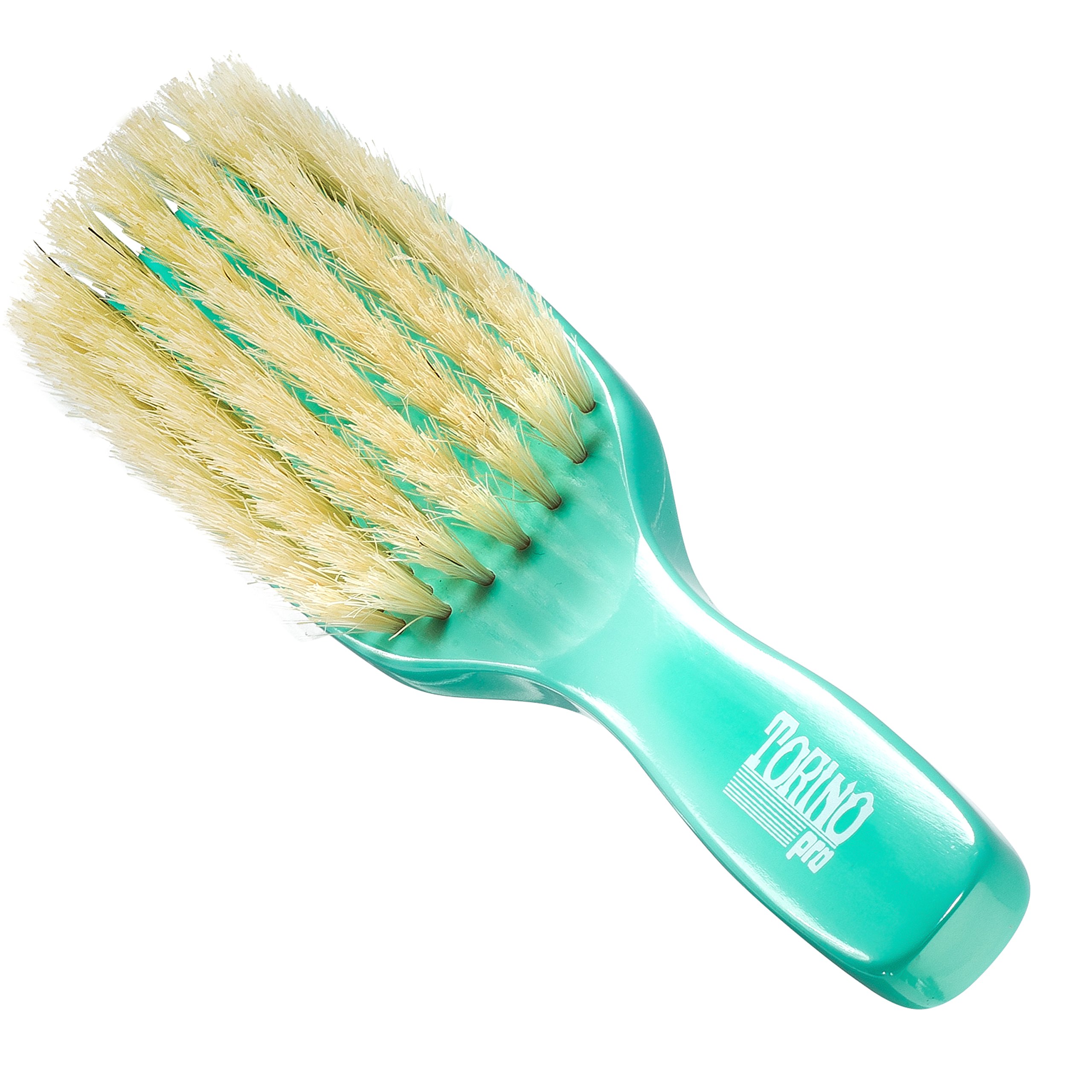 Torino Pro Wave Brush 606 By Brush King Medium 360 Waves Brush 7 Row, Medium