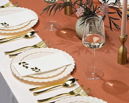 Amazon Disposable Plates With Gold Trim Gold Rimmed Plastic Plates