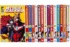 My Hero Academia Series(Vol 1-15) Collection 15 Books Set By Kohei Horikoshi