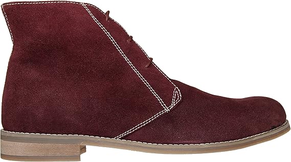 Maroon chukka boots Clearance