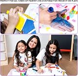 Joyin 36 Colors Washable Tempera Paint Sticks Non Toxic Quick Dry Mess Free view 6