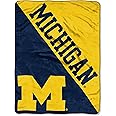 NORTHWEST NCAA Unisex-Adult Micro Raschel Throw Blanket