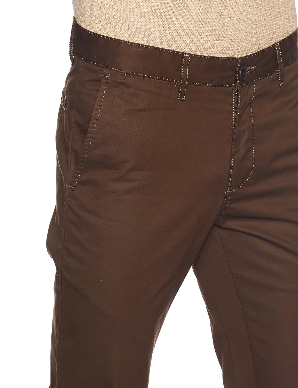 symbol amazon brand men's slim fit casual trouser