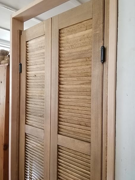 Amazon ハンドメイド サイズオーダー ルーバー風のスイングドア ウエスタンドア 長さ１３０ １５９ ドア用金物