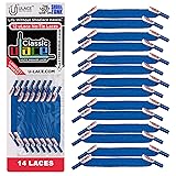 uLace Classic No Tie Shoelaces - Bright Blue