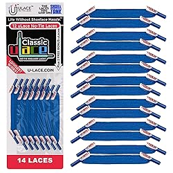 uLace Classic No Tie Shoelaces - Bright Blue