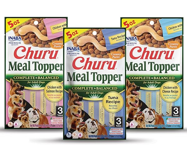 INABA CHURU MEAL TOPPER FOR DOGS, COMPLETE &...