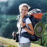 Bramble 10 Litre Collapsible Silicone Bucket Green Grey Portable view 2
