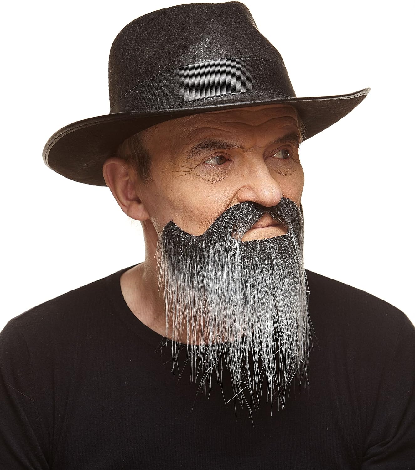 Mustaches Self-adhesive Long Boxed Fake Mustache and Beard, Novelty, Fake Facial Hair - Image 4