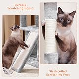 Yaheetech Cat Tree 92cm Multilevel Tower with Condos and Scratching Posts view 4