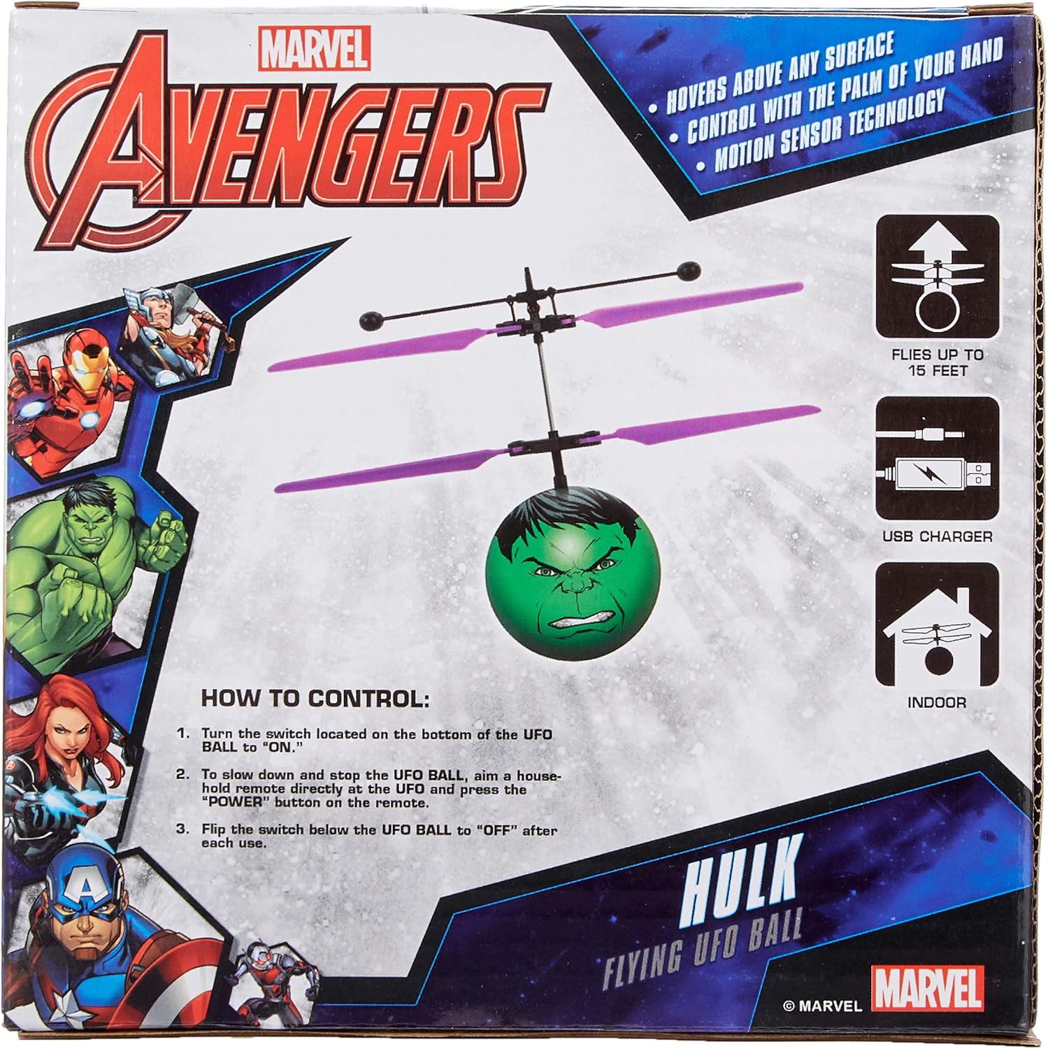 flying ufo ball marvel