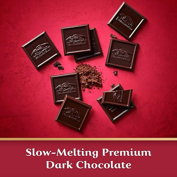 GHIRARDELLI DARK ASSORTED SQUARES BAG, X-LARGE, 14.86 OUNCE