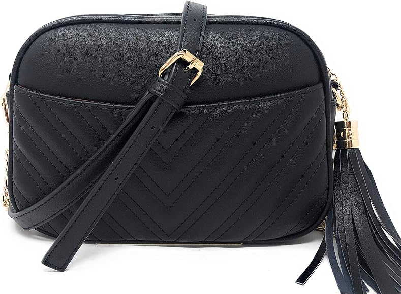 designer black side bag