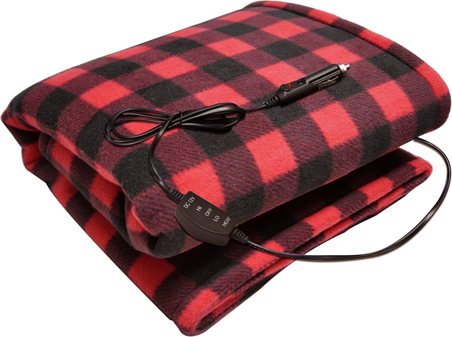 Sojoy 12V Heated Travel Electric Blanket for Car Truck Boats or RV with