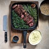 Blackmoor Classic 28cm Griddle Pan Non-Stick Induction Suitable Black view 2