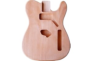 BexGears Unfinished Electric Guitar Body Okoume Wood Made