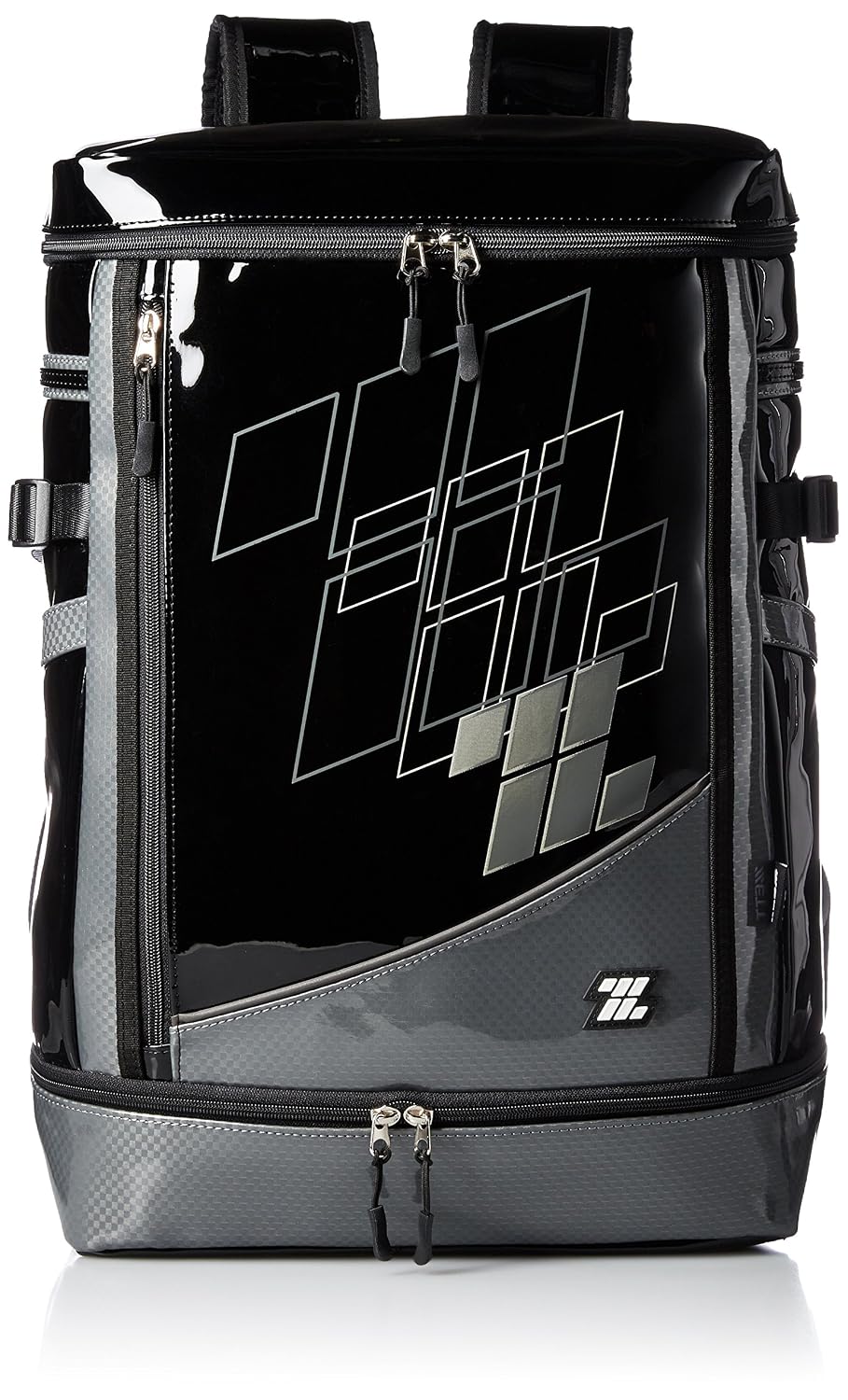 魅力的な ゼット デイバッグ エナメルシリーズ 24l ボックススタイル B5pc収納 シューズイン付 20004 200040001 B01mzg5wml Bk Bk 50 Off Kallik Is