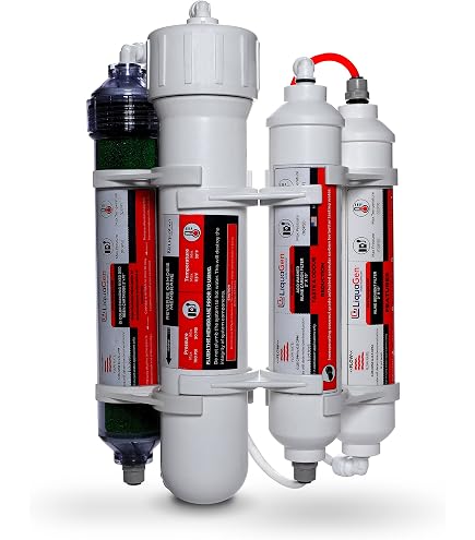 Oceanic 5-Stage RODI Aquarium Water Filtration System - Reverse Osmosis For Reef Tanks, 0 TDS
