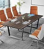 ahliss Sturdy Conference Table with Cable