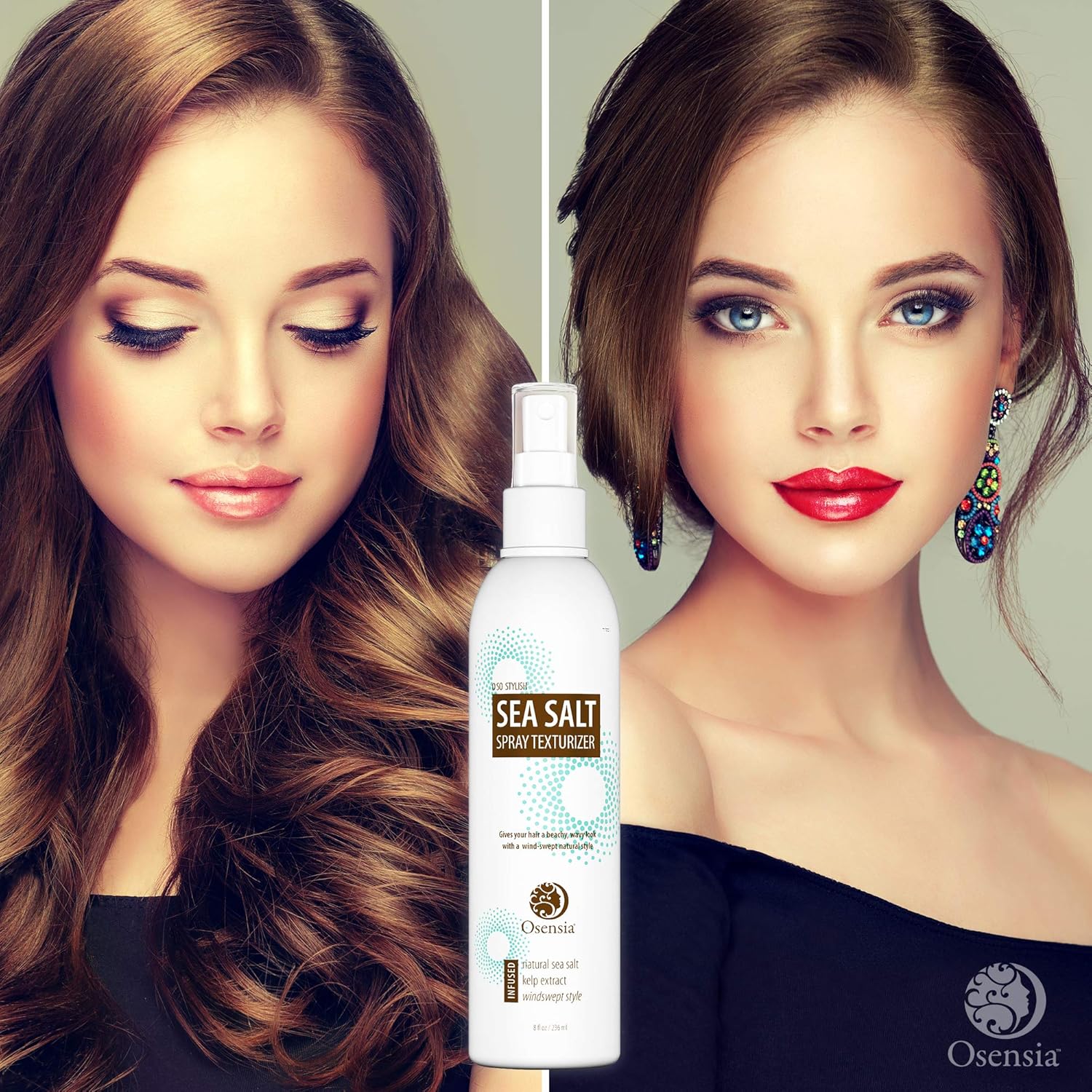 Amazon Com Sea Salt Spray For Hair Texturizing Hairspray For