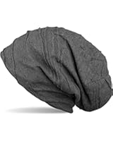 StyleBREAKER Warm Fine Knitted Hat With Braided Pattern And