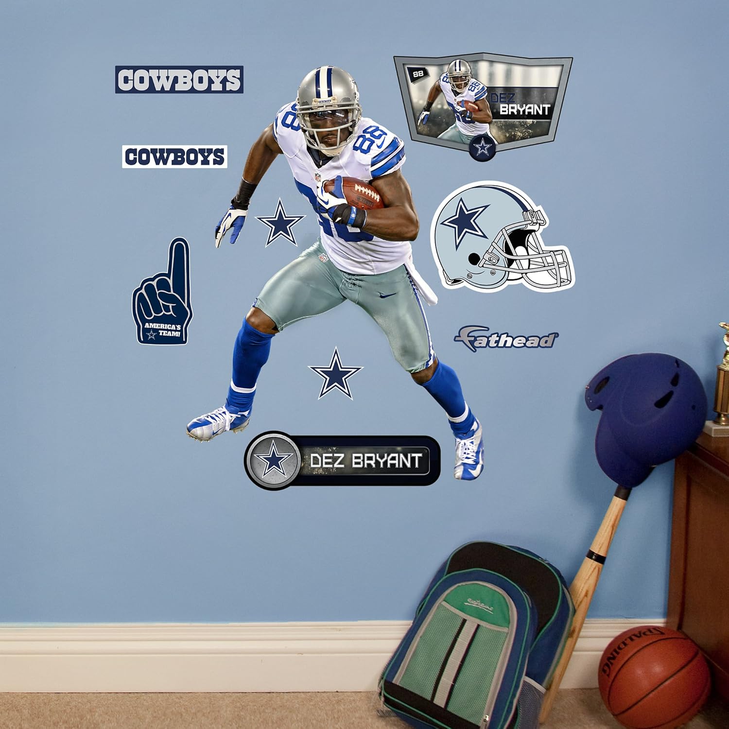 Fathead NFL Dallas Cowboys Dez Bryant Fathead Jr Large